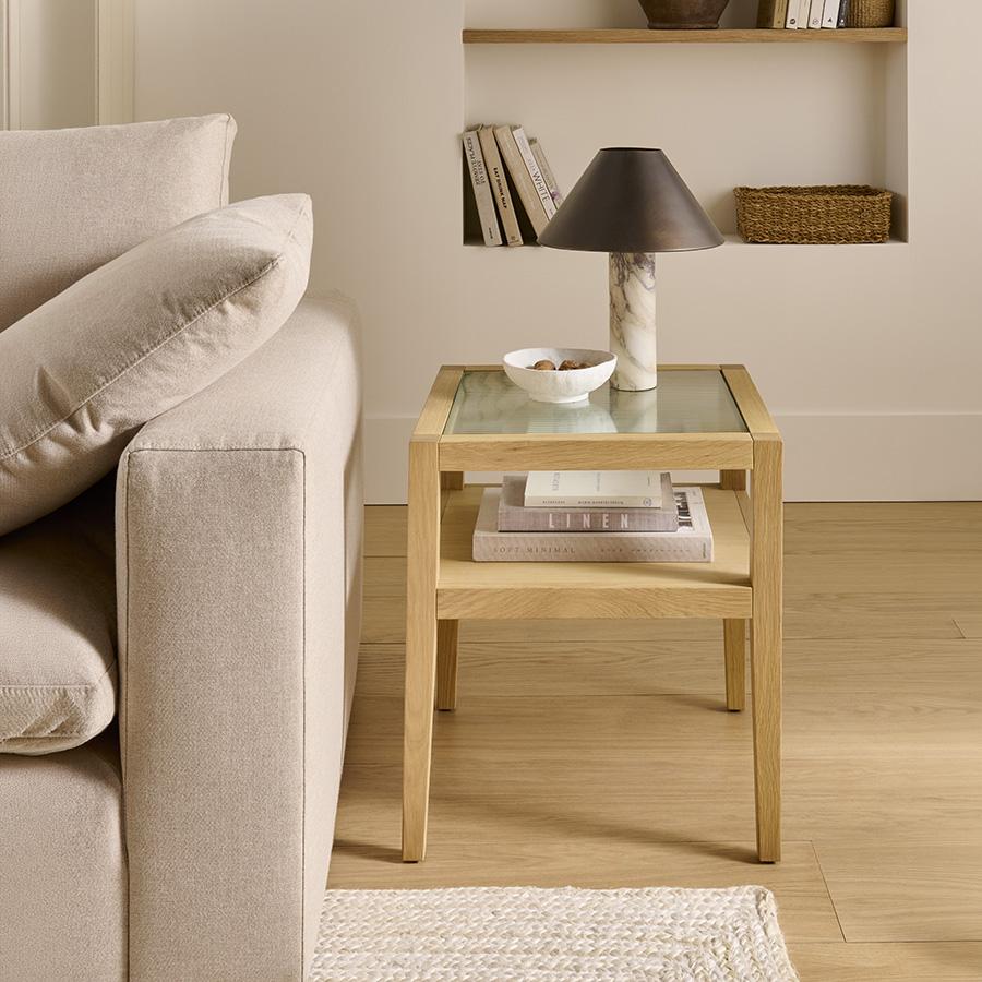 Astor Glazed Lamp Table